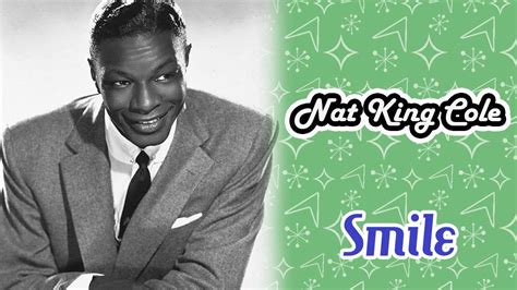 Nat King Cole - Smile - YouTube