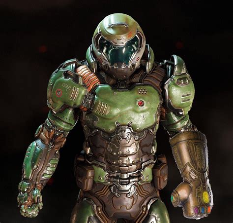 Doom Slayer + Infinity Gauntlet = No More Hell : r/Doom