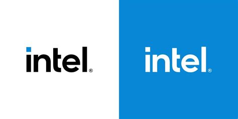 intel logo vector, intel icon free vector 20190441 Vector Art at Vecteezy