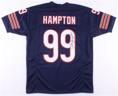 Dan Hampton Signed Jersey Inscribed "HOF 2002" (JSA COA) | Pristine Auction