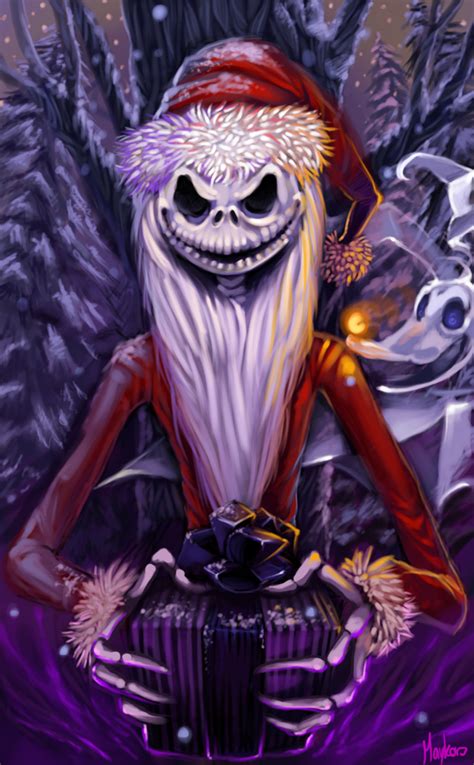 Santaclaws by SpookyGlow on deviantART | Nightmare before christmas drawings, Nightmare before ...