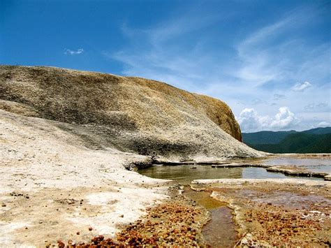 Hierve el Agua-Waterfall, Frozen In Time And Space - World inside pictures