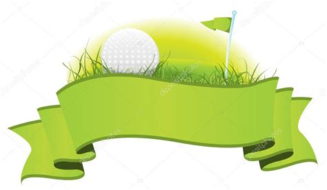 Golf Banner — Stock Vector © benchyb #7851135