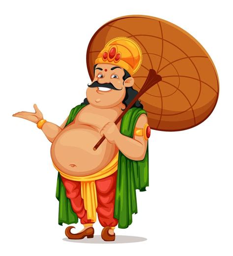 Happy Onam festival in Kerala. King Mahabali 3225875 Vector Art at Vecteezy