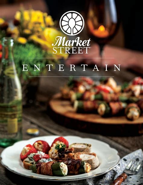 Market Street Entertaining Guide | Catering menu, Holiday dinner, Market street