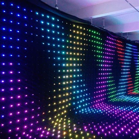 Flexible LED Video Backdrop RGB 3in1 Stage LED Backdrop 2m High 3m Wide