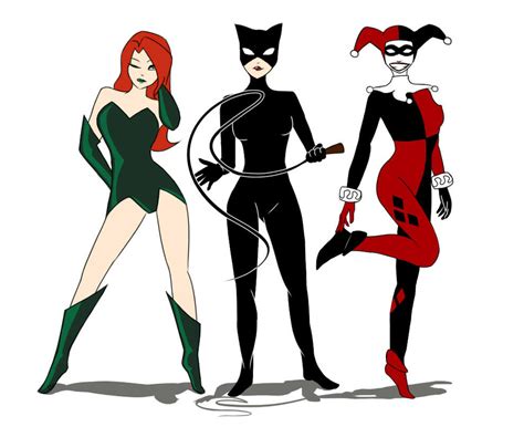 Gotham City Sirens by Neko-Poisoned on DeviantArt