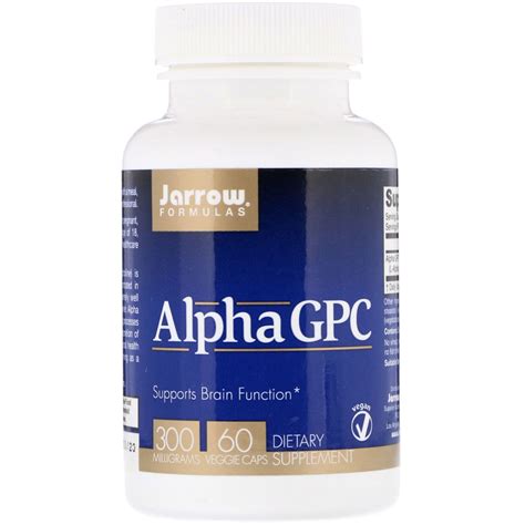 Alpha GPC, 300 mg, 60 Veggie Caps | eBay