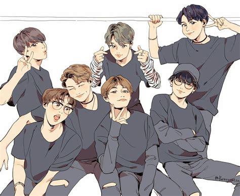 Oroscopo bts | Bts fanart, Fan art, Bts drawings