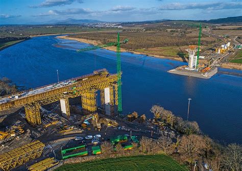 ULMA Construction takes part in the construction of New Ross bridge