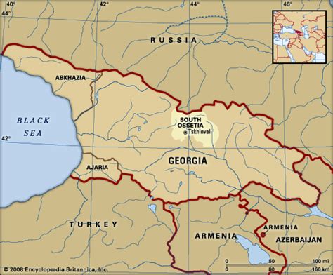 South Ossetia | Map, History, & Recognition | Britannica