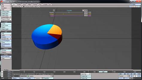 Creating a dynamic pie chart effect using Lightwave 3D and Adobe After Effects - Animation - YouTube