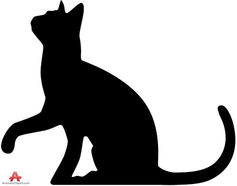 Cat Clipart Silhouette - ClipartFest | Cat Clipart Silhouette ... | Black cat silhouette, Animal ...