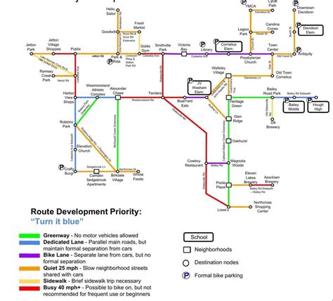 Cornelius Bicycle Map - Cornelius Real Estate and Homes for Sale