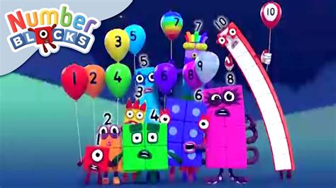 Numberblocks Balloons 20 Pack 12 Latex Balloon Numberblocks Theme Images