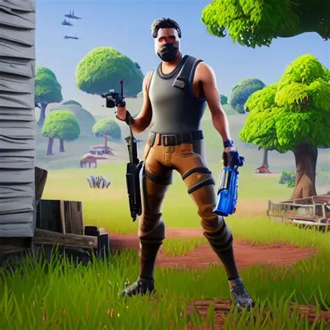 a detailed portrait of george floyd in fortnite, | Stable Diffusion