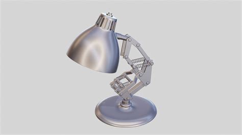 Luxo Pixar Lamp RIGGED, Vladimir Krasnoselskiy on ArtStation at https://www.artstation.com ...