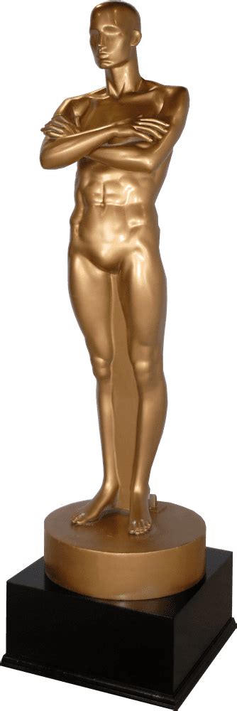 Gold Oscar Statue – Design with Revolution