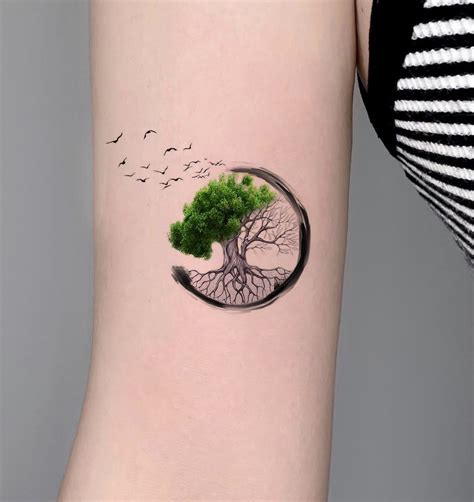 Family Tree Temporary Tattoo Tree of Life Tattoo Life Tree - Etsy UK