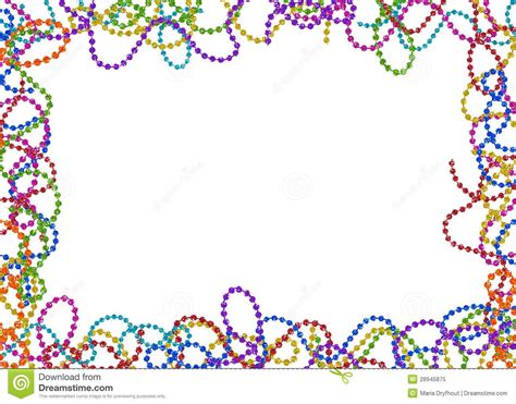 mardi gras beads border clip art 10 free Cliparts | Download images on ...