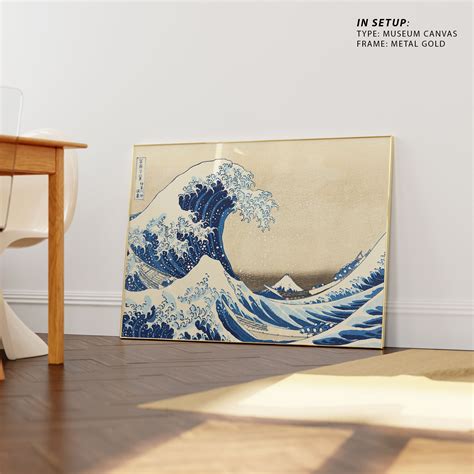 Buy The Great Wave off Kanagawa Canvas Painting & Wall Art Online ...