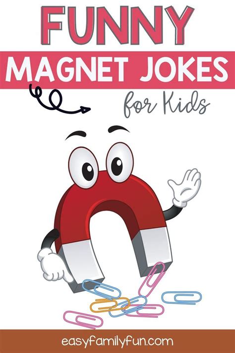 50 Clean and Funny Magnet Jokes For Kids | Best kid jokes, Jokes for kids, Funny magnets