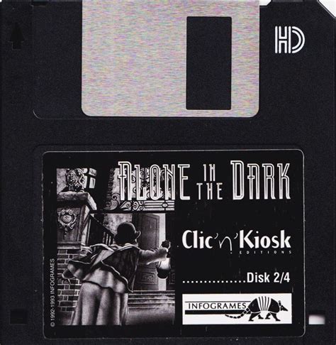 Alone in the Dark (1992) DOS box cover art - MobyGames