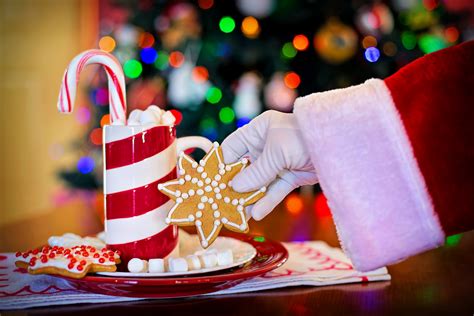 Santa Claus Snack Free Stock Photo - Public Domain Pictures