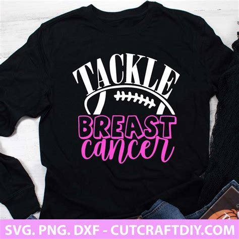 Tackle Breast Cancer SVG, Cancer Awareness SVG