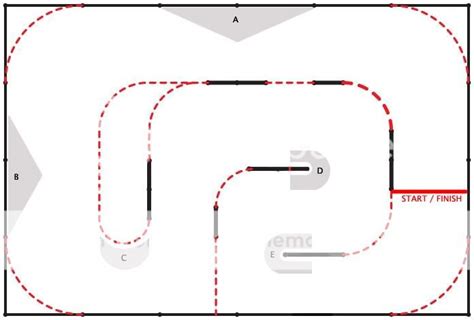 Track Layout For Drifting