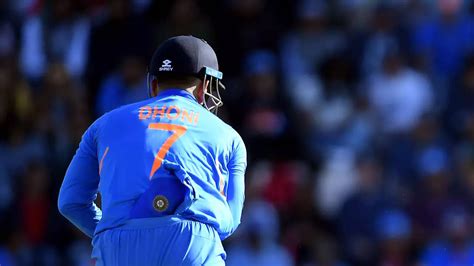 MS Dhoni's No.7 jersey retired by BCCI: Reports