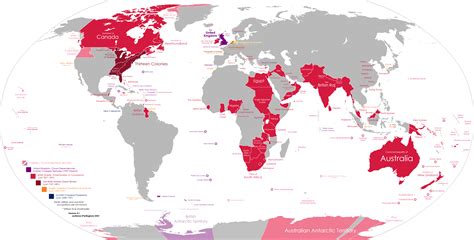 All territories which were ever part of the British Empire [OC] : r/MapPorn