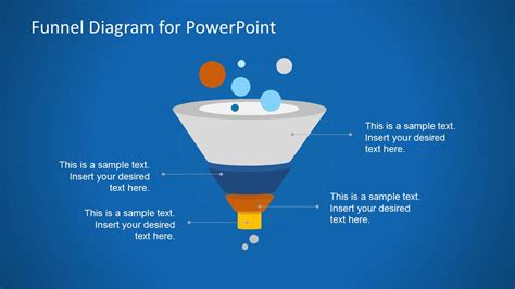 Creative Funnel Diagram Template for PowerPoint - SlideModel