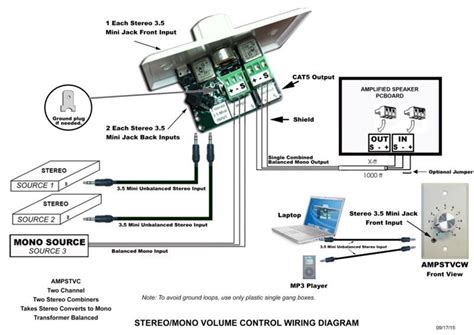 Ceiling Speaker Volume Control Wiring Diagram - Knit Fit