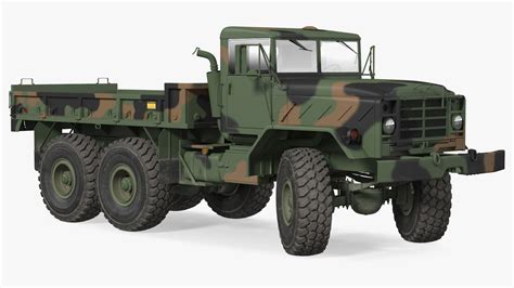 M939 Military Cargo Truck Green Rigged 3D Model $179 - .max - Free3D