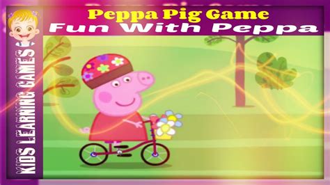 Nick Jr Peppa Pig Games For Party - Fun Activities With Peppa - YouTube