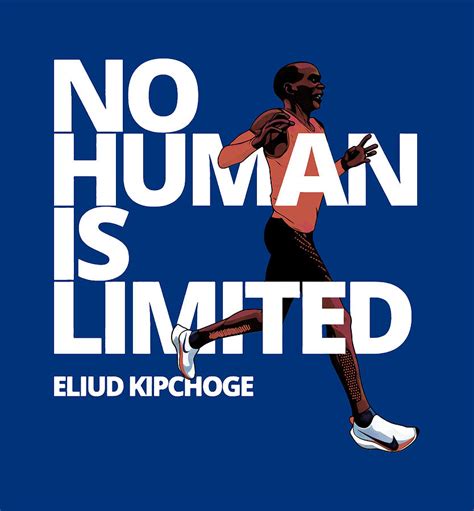 Eliud Kipchoge Quotes Digital Art by Losso Ricks - Pixels