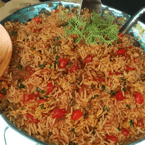 Nigerian Party Jollof Rice Digital Graphic · Creative Fabrica