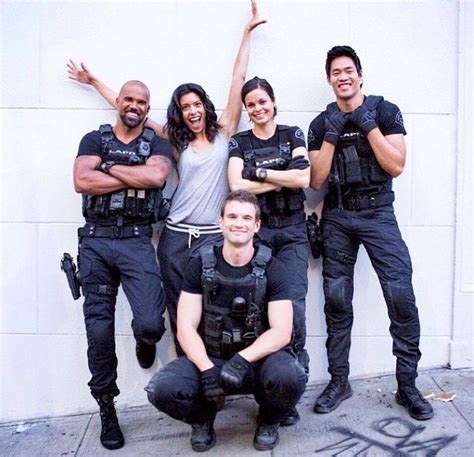 they are literally the most adorable people ever 😍 ️ #swat #swatcbs | Swat, Tv crime, Swat team