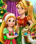 Rachel Mommy Christmas Tree - Play Dora Girl Games