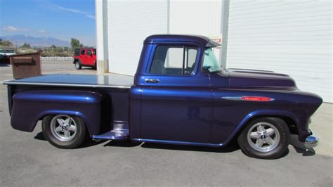 1957 Chevrolet Custom Pickup at Anaheim 2013 as F83 - Mecum Auctions