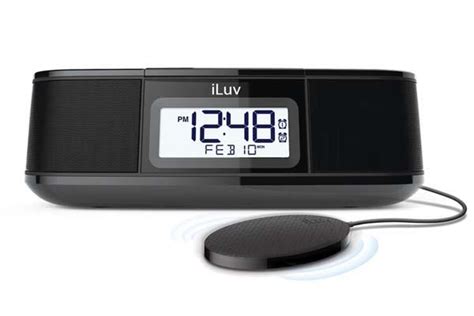 iLuv TimeShaker Micro Bluetooth Speaker with FM Radio and Pillow Shaker ...