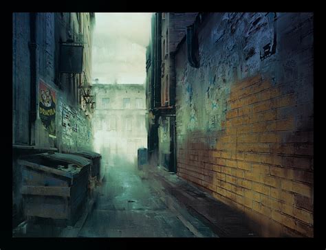 ArtStation - Theatre Alleyway