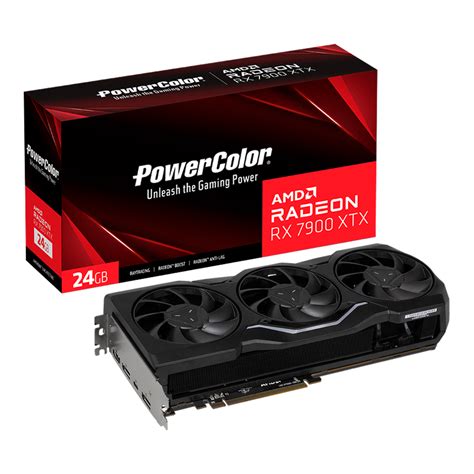 VGA (การ์ดแสดงผล) POWERCOLOR AMD RADEON RX 7900 XTX 24GB GDDR6 (RX 7900 XTX 24G)