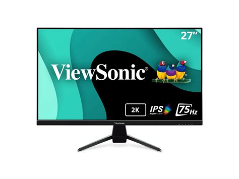 ViewSonic VX2767U-2K 27 Inch 1440p IPS Monitor with 65W USB C, HDR10 Content Support, Ultra-Thin ...