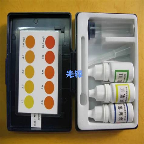 Dissolved oxygen residual test solution for dissolved oxygen test kit ...