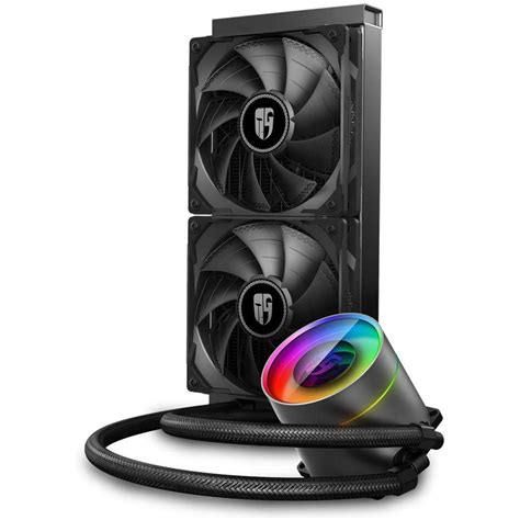 DEEPCOOL Castle 240EX Addressable RGB AIO Liquid CPU Cooler | CASTLE 240 EX | City Center For ...