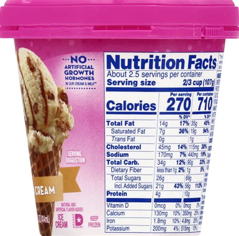 Baskin-Robbins Pralines ‘N Cream Ice Cream, 14 fl oz Cup - Walmart.com