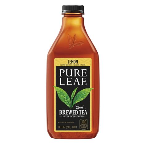 Pure Leaf Lemon Iced Tea, 64 Fl. Oz. - Walmart.com - Walmart.com