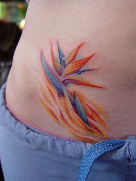 Ideas for Bird of Paradise Flower Tattoos | Tatouage, Idées de tatouages